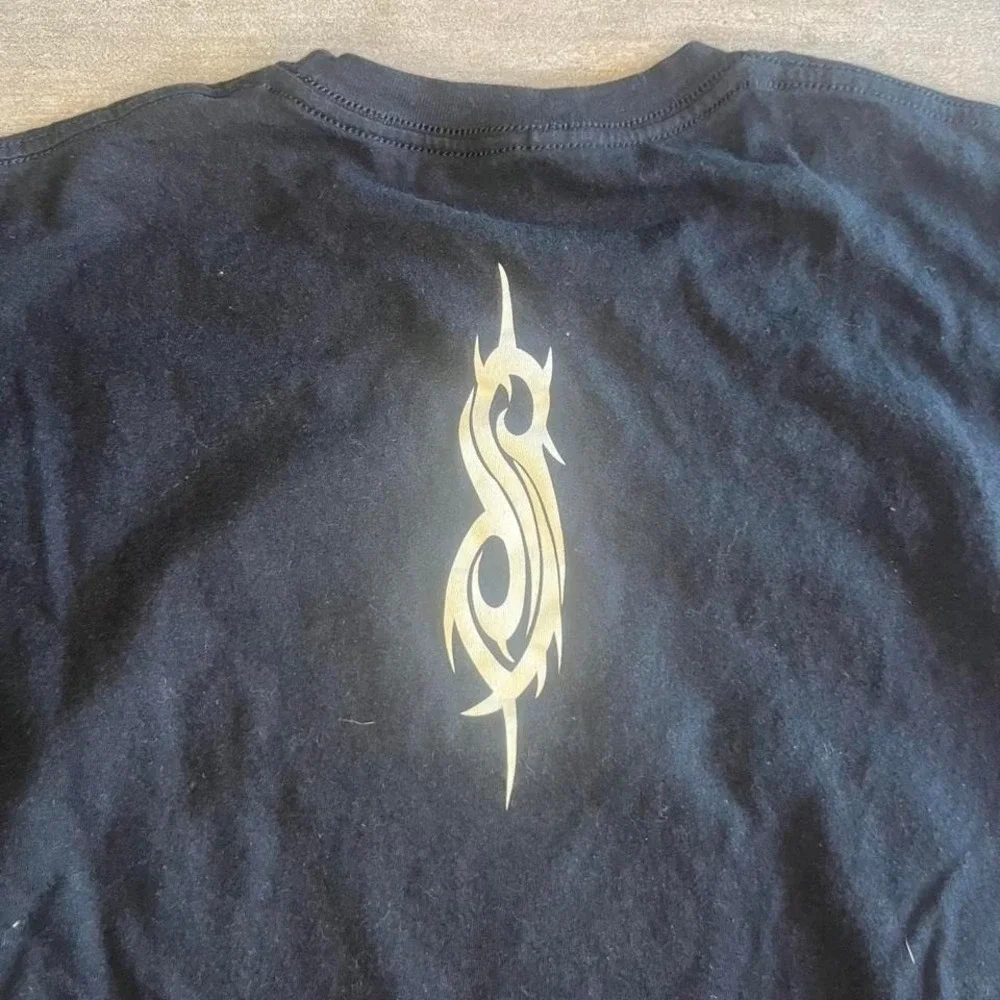 Slipknot Graphic Band T-Shirt Black Mens Size M Short Sleeve - Picture 6 of 7